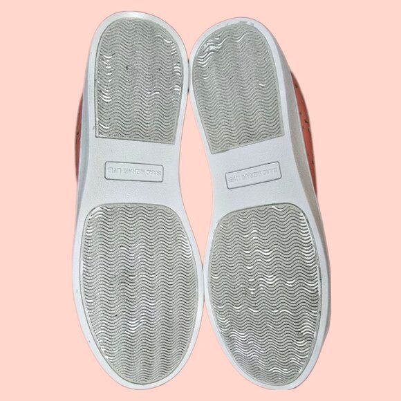 NIB Issac Mizrahi Tamara Lace Up Perforated Floral Eyelet Platform Sneakers - Picture 8 of 12